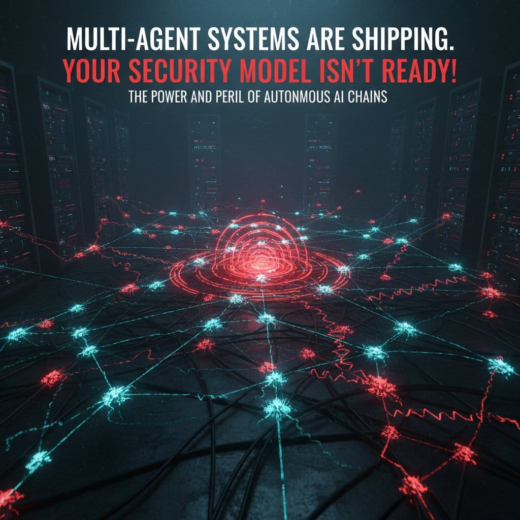 Multi-Agent Systems Are Shipping. Your Security Model Isn't Ready.